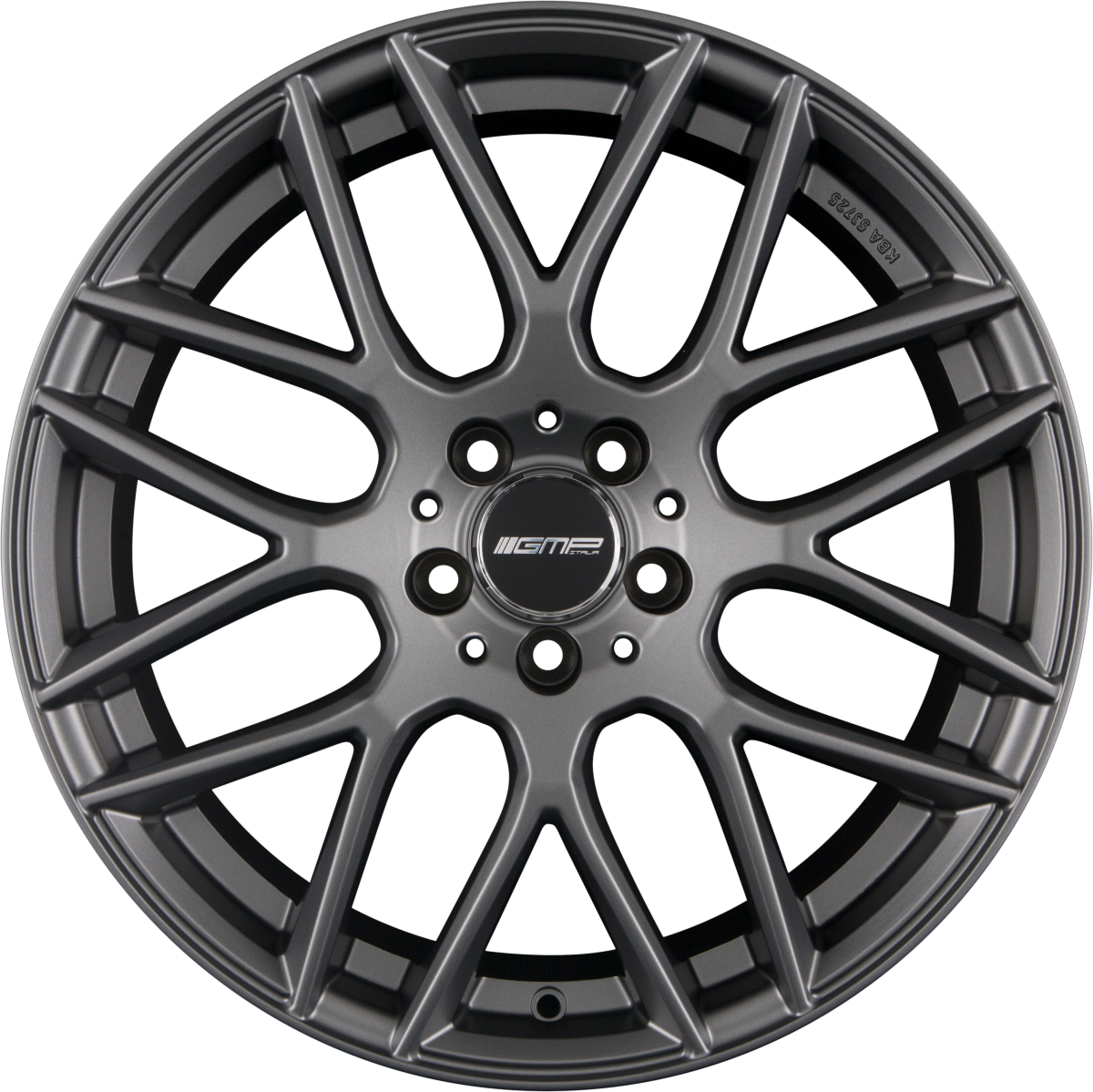 GMP Berghem anthracite matt Alufelge 10x22 Zoll ET35 LK 5x130 ML84.1 – Bild 3