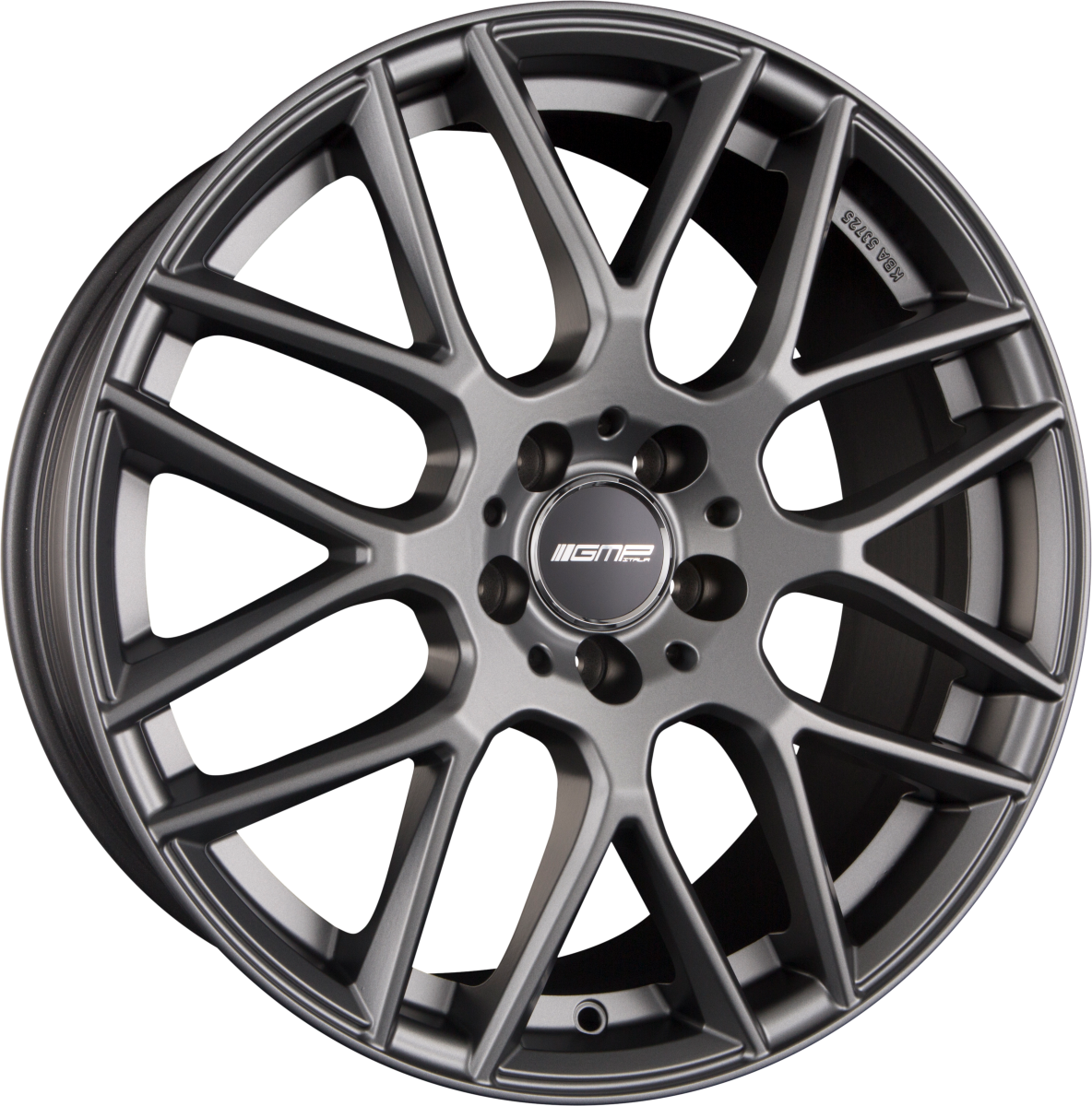 GMP Berghem anthracite matt Alufelge 10x22 Zoll ET35 LK 5x130 ML84.1 – Bild 4