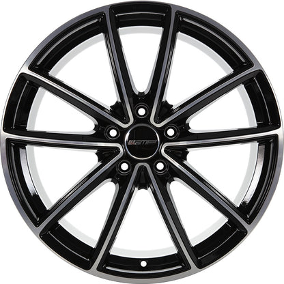 GMP Titan black diamond Alufelge 10.5x21 Zoll ET58 LK 5x130 ML71.6 – Bild 2