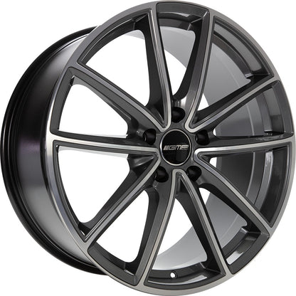 GMP Titan anthracite diamond Alufelge 9.5x20 Zoll ET65 LK 5x130 ML71.6