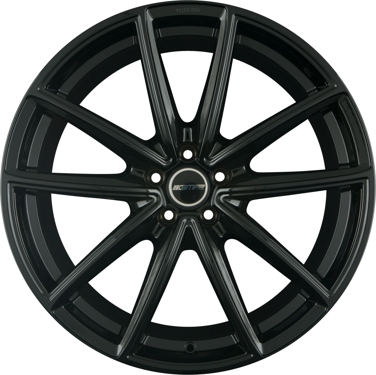 GMP Italia Titan Glossy Black Alufelge 10.5x20 Zoll ET19 LK 5x112 ML66.6