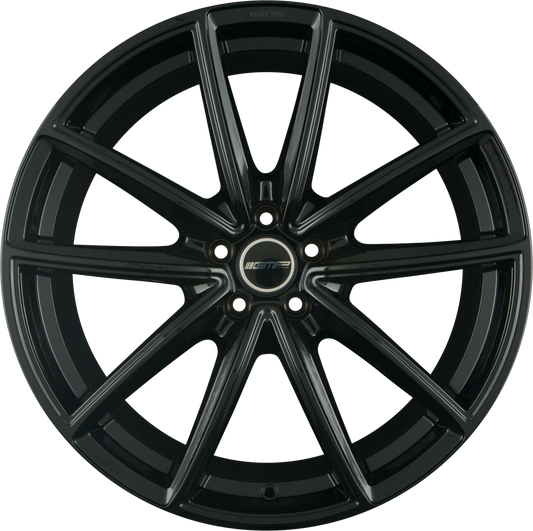 GMP Italia Titan Glossy Black Alufelge 11x20 Zoll ET65 LK 5x130 ML71.6