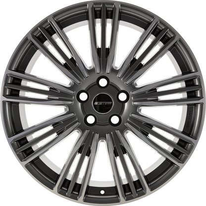 GMP Coventry anthracite matt diamond Alufelge 9.5x22 Zoll ET43 LK 5x120 ML72.6 – Bild 2