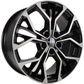 GMP Matisse-S black diamond Alufelge 8x18 Zoll ET50 LK 5x120 ML65.1