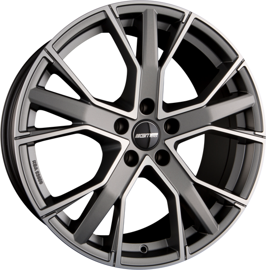 GMP Italia Gunner Matt Anthracite Diamond Alufelge 8.5x21 Zoll ET40 LK 5x112 ML57.1 – Bild 2