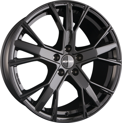 GMP Italia Gunner Glossy Black Alufelge 9x22 Zoll ET40 LK 5x112 ML66.6 – Bild 2