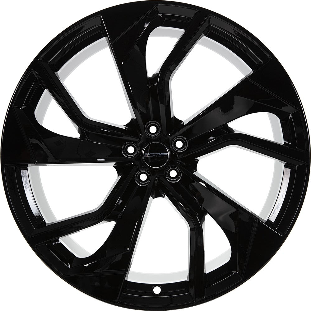 GMP Rebel black glossy Alufelge 9x21 Zoll ET40 LK 5x112 ML66.5 – Bild 2