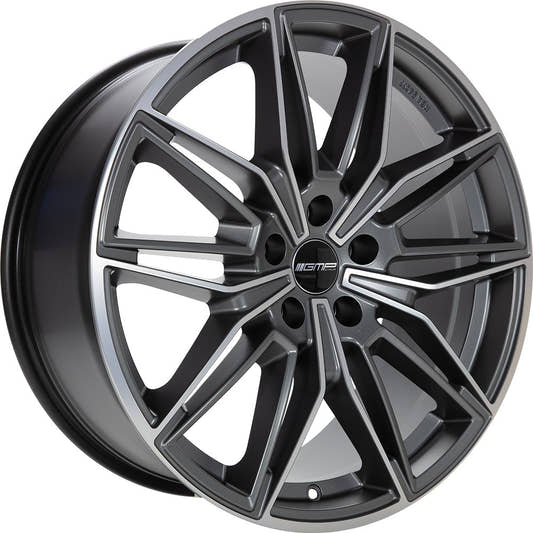 GMP Specter anthracite matt diamond Alufelge 8x19 Zoll ET43 LK 5x120 ML72.6