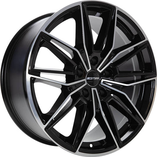 GMP Specter black diamond Alufelge 8x19 Zoll ET43 LK 5x120 ML72.6
