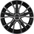 GMP Italia Gunner Black Diamond Alufelge 8x18 Zoll ET45 LK 5x112 ML57.1
