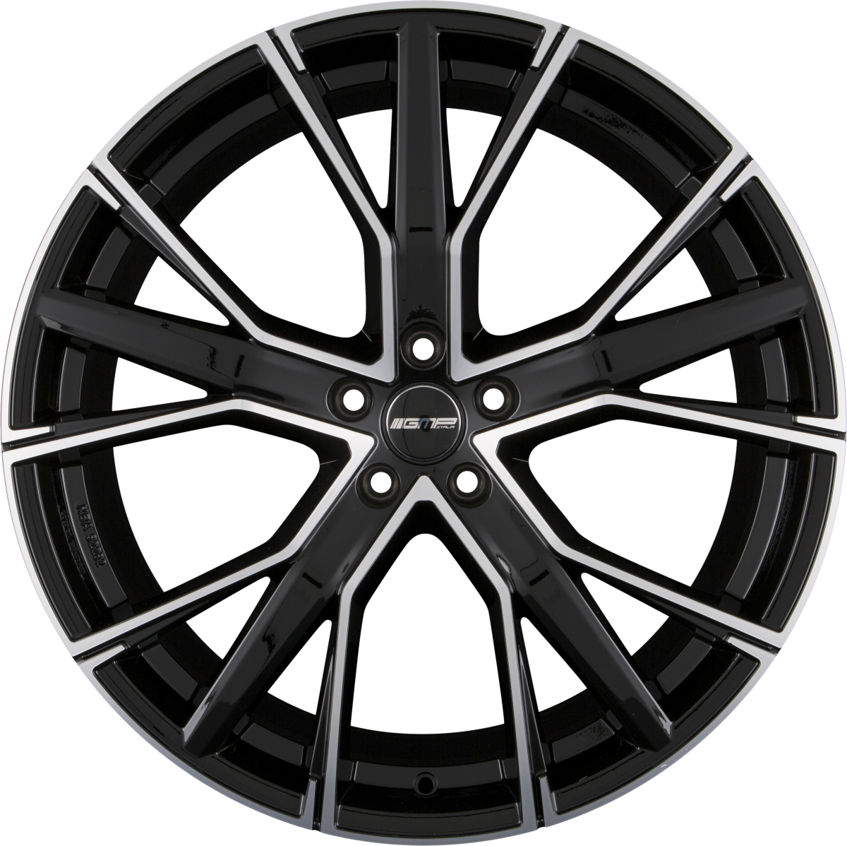 GMP Italia Gunner Black Diamond Alufelge 8.5x19 Zoll ET45 LK 5x112 ML57.1