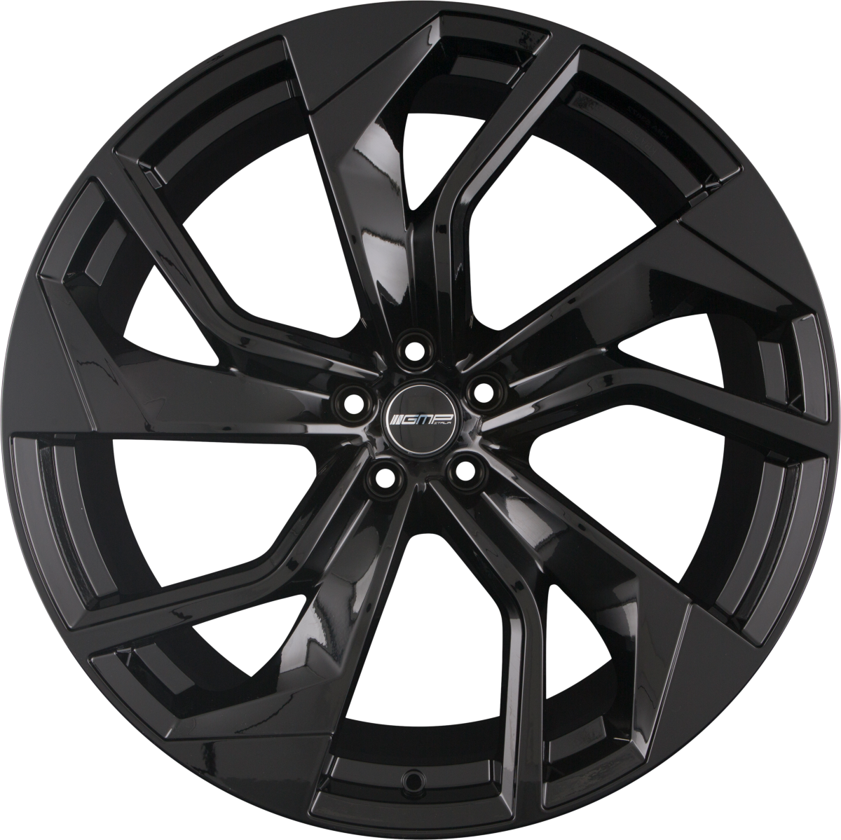 GMP Italia Rebel Glossy Black Alufelge 8.5x20 Zoll ET45 LK 5x112 ML57.1
