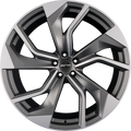 GMP Italia Rebel Anthracite Matt Diamond Alufelge 9x20 Zoll ET38 LK 5x112 ML57.1