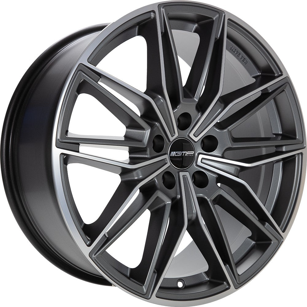 GMP Specter anthracite matt diamond Alufelge 8x19 Zoll ET43 LK 5x120 ML67.1