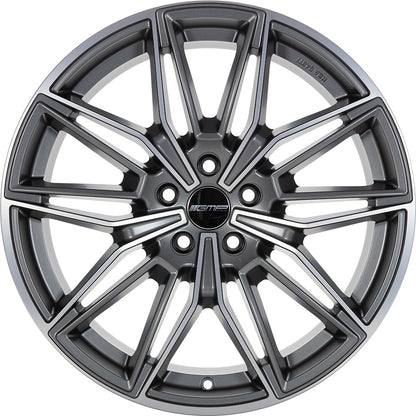 GMP Specter anthracite matt diamond Alufelge 8x19 Zoll ET43 LK 5x120 ML67.1 – Bild 2