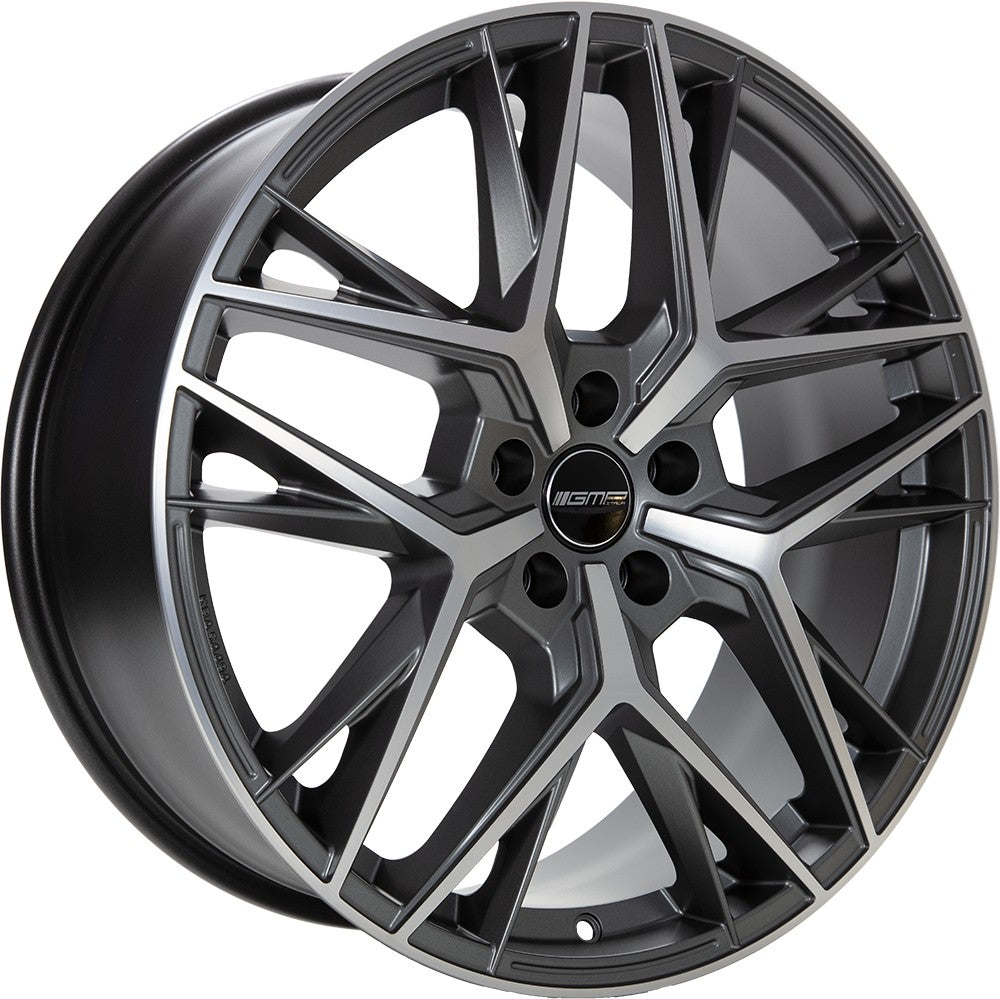 GMP Lunica anthracite matt diamond Alufelge 8.5x20 Zoll ET35 LK 5x112 ML66.6