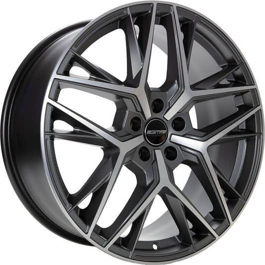 GMP Lunica anthracite matt diamond Alufelge 7.5x19 Zoll ET45 LK 5x112 ML66.6