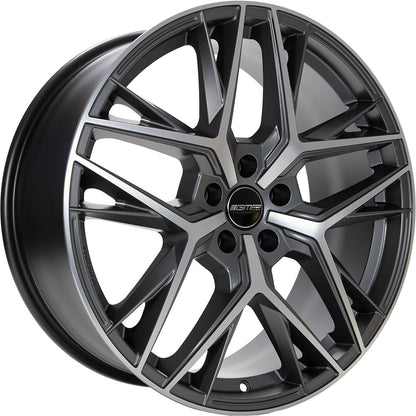 GMP Lunica anthracite matt diamond Alufelge 8x19 Zoll ET40 LK 5x120 ML64.1