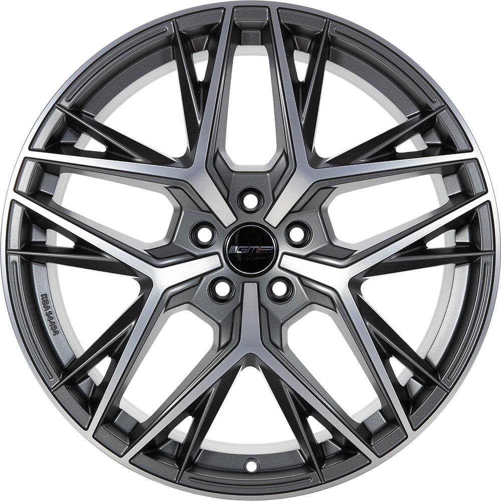 GMP Lunica anthracite matt diamond Alufelge 8x19 Zoll ET40 LK 5x120 ML64.1 – Bild 2