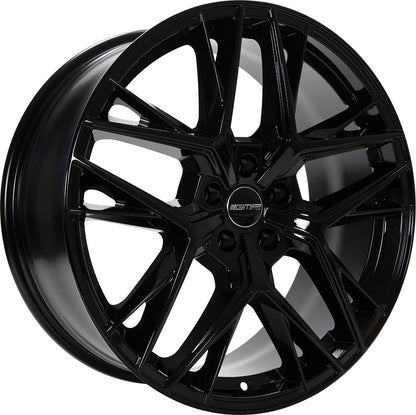 GMP Lunica black glossy Alufelge 9x19 Zoll ET35 LK 5x112 ML66.6