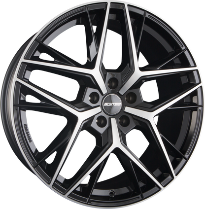 GMP Lunica black diamond Alufelge 7.5x18 Zoll ET40 LK 5x110 ML65.1 – Bild 4