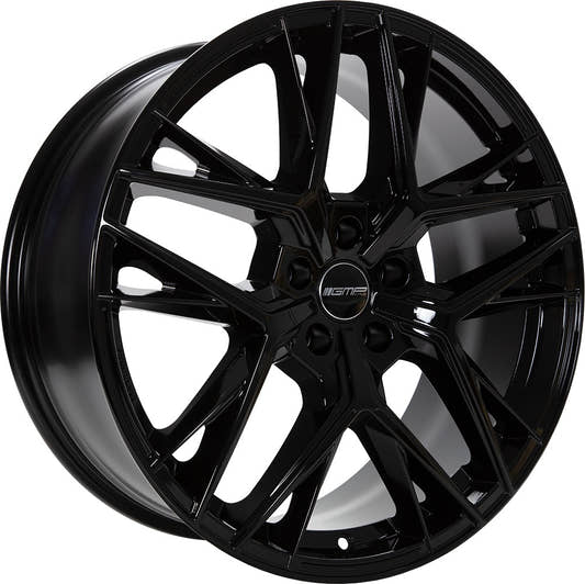 GMP Lunica black glossy Alufelge 7.5x18 Zoll ET45 LK 5x112 ML66.6