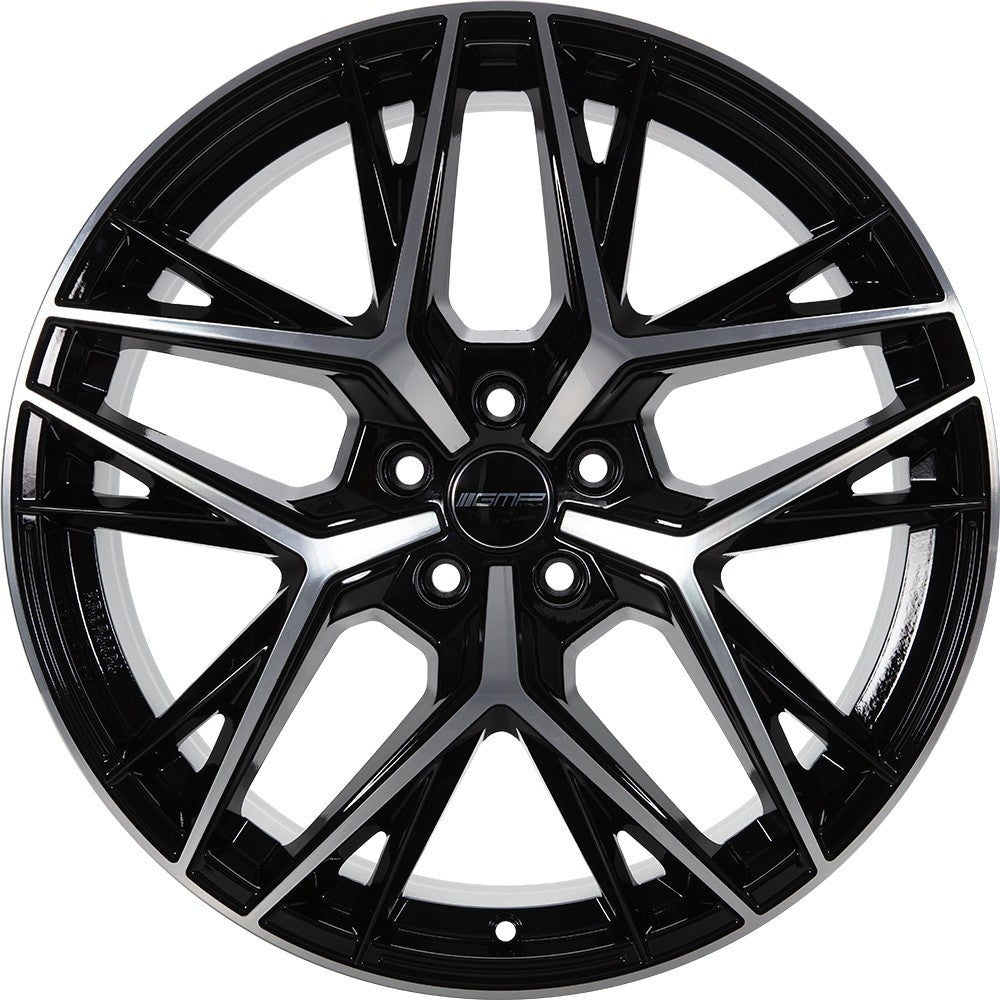 GMP Lunica black diamond Alufelge 8x18 Zoll ET30 LK 5x110 ML65.1 – Bild 2