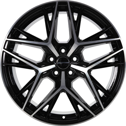 GMP Lunica black diamond Alufelge 8x18 Zoll ET30 LK 5x112 ML66.6 – Bild 2