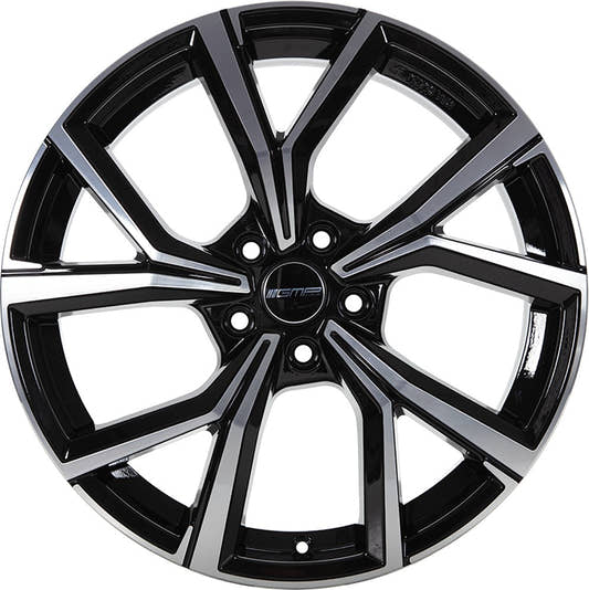 GMP Mentor black diamond Alufelge 7.5x19 Zoll ET45 LK 5x112 ML66.5 – Bild 2