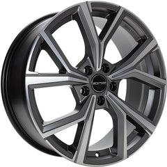 GMP Mentor anthracite matt diamond Alufelge 8x19 Zoll ET45 LK 5x112 ML66.5