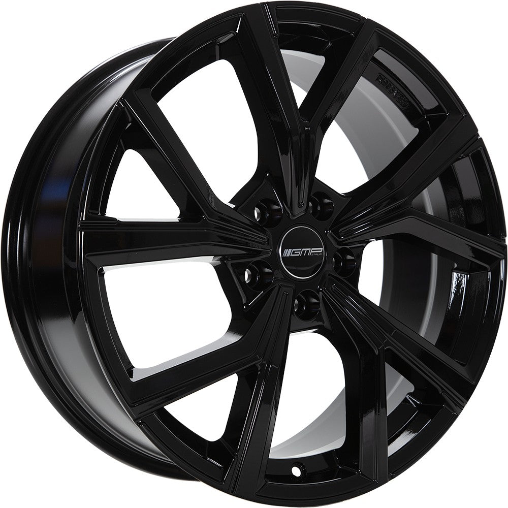 GMP Mentor black glossy Alufelge 8x18 Zoll ET35 LK 5x112 ML57.1