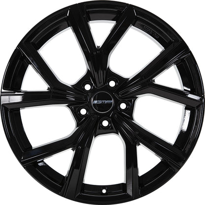 GMP Mentor black glossy Alufelge 8x18 Zoll ET45 LK 5x112 ML66.5 – Bild 2