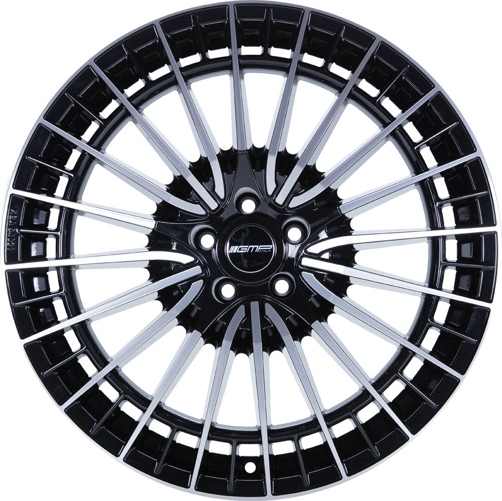 GMP Qstar black diamond Alufelge 8x21 Zoll ET40 LK 5x112 ML66.6 – Bild 2
