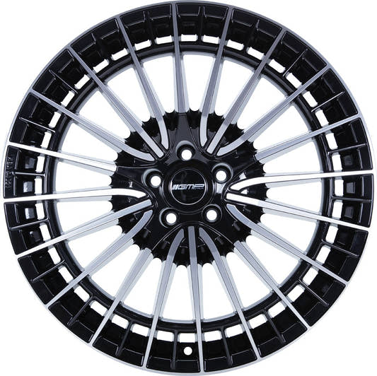 GMP Qstar black diamond Alufelge 8x19 Zoll ET45 LK 5x112 ML66.6 – Bild 2