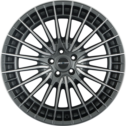 GMP Qstar anthracite diamond Alufelge 9x21 Zoll ET48 LK 5x112 ML66.6 – Bild 3