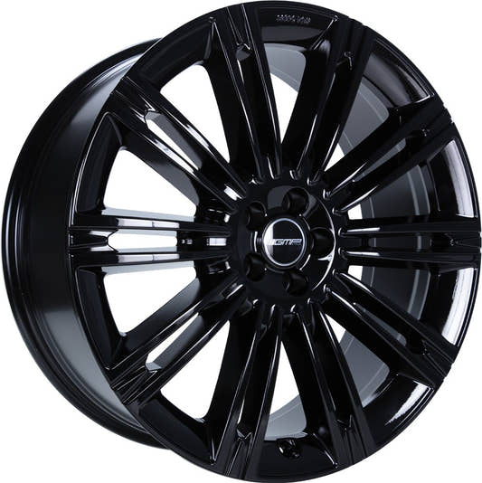 GMP Experience glossy black Alufelge 9.5x22 Zoll ET40 LK 5x120 ML72.6