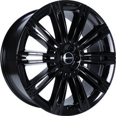 GMP Experience glossy black Alufelge 9.5x22 Zoll ET40 LK 5x120 ML72.6