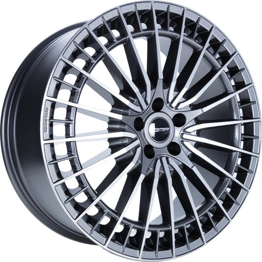 GMP Qstar anthracite diamond Alufelge 8x20 Zoll ET25 LK 5x112 ML66.6
