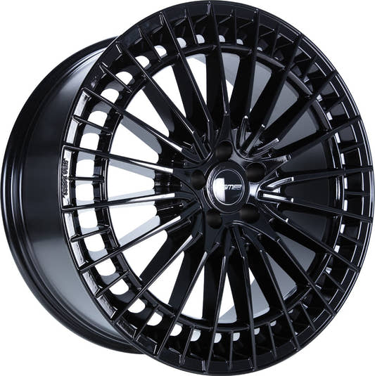 GMP Qstar glossy black Alufelge 8x20 Zoll ET25 LK 5x112 ML66.6