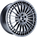GMP Qstar anthracite diamond Alufelge 9x20 Zoll ET38 LK 5x112 ML66.6