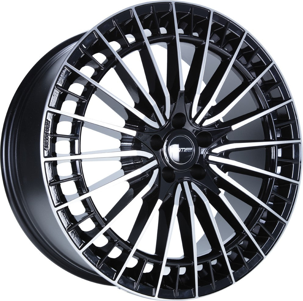 GMP Qstar black diamond Alufelge 8x19 Zoll ET30 LK 5x112 ML66.6