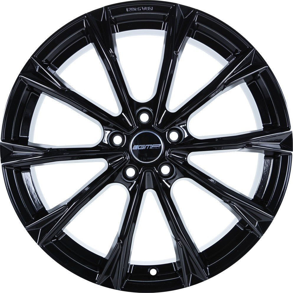 GMP Totale glossy black Alufelge 9.5x20 Zoll ET45 LK 5x114.3 ML64.1 – Bild 2