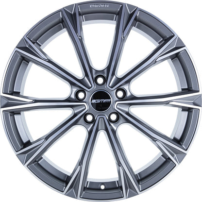 GMP Totale matt anthracite diamond Alufelge 8x19 Zoll ET30 LK 5x112 ML66.6 – Bild 2