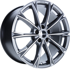 GMP Totale matt anthracite diamond Alufelge 8x19 Zoll ET35 LK 5x114.3 ML73.1