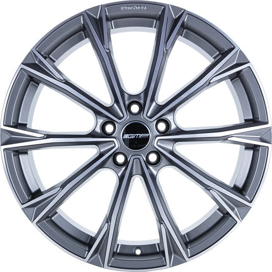 GMP Totale matt anthracite diamond Alufelge 11.5x22 Zoll ET43 LK 5x112 ML66.6 – Bild 2