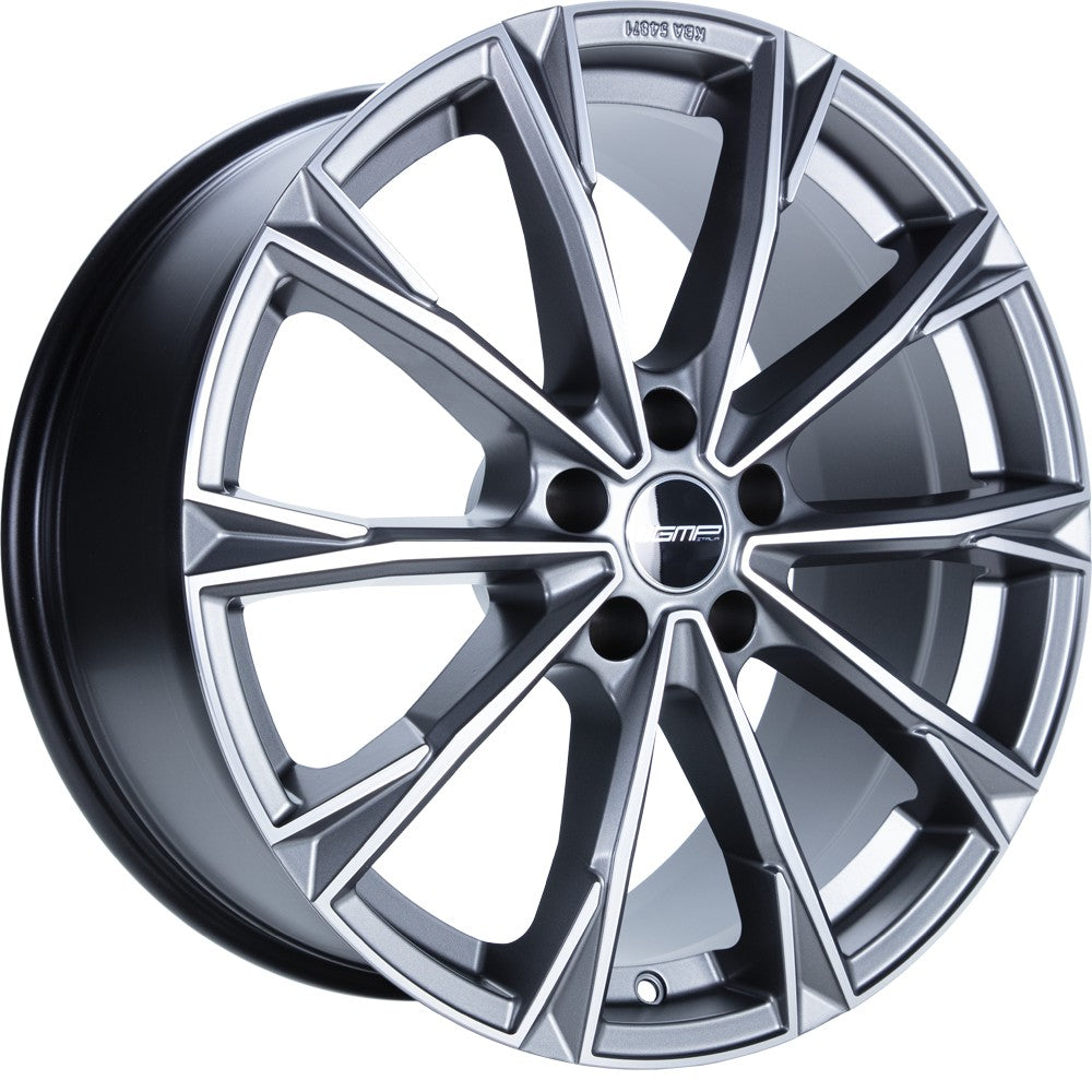 GMP Totale matt anthracite diamond Alufelge 8.5x21 Zoll ET45 LK 5x112 ML66.6