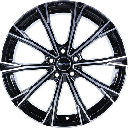 GMP Totale black diamond Alufelge 8x19 Zoll ET30 LK 5x112 ML66.5 – Bild 2