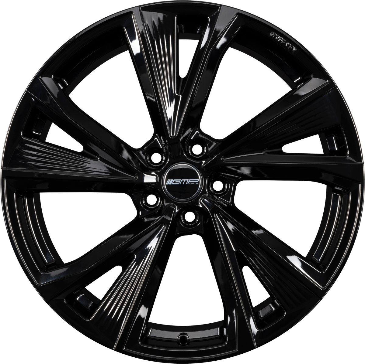 GMP Evento black glossy Alufelge 9x20 Zoll ET30 LK 5x112 ML66.5 – Bild 3