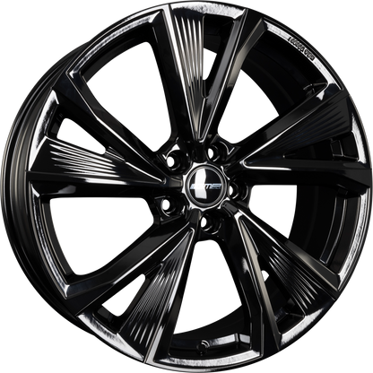 GMP Evento black glossy Alufelge 9x20 Zoll ET30 LK 5x112 ML66.5 – Bild 4