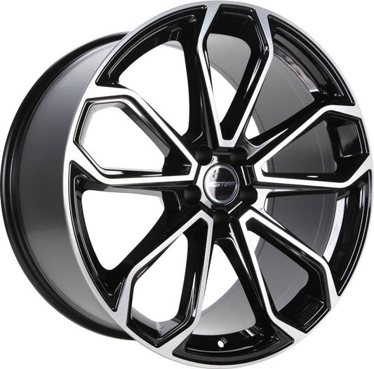 GMP Furiosa black diamond Alufelge 9.5x20 Zoll ET26 LK 5x112 ML66.5